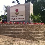 Sign Landscaping for Hospice of Lenawee